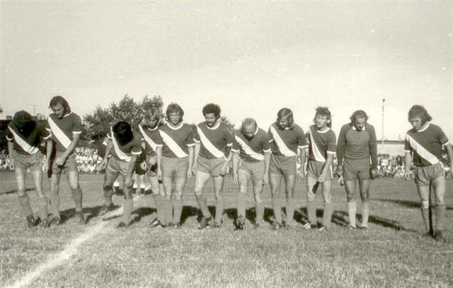 Od lewej: M. Tobiański, M. Kurowski, Z. Sula, Z. Drewa, T. Siwka, J. Formela, A. Wszoła, E. Polasik, R. Jakubiak, K. Jaszczerski, R. Szlicht