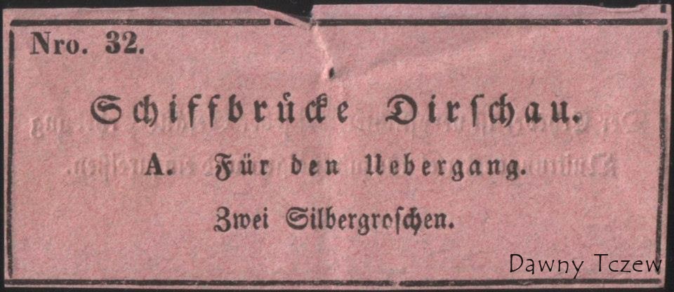 Pruski bilet przez most tczewski z ok. 1860 r.jpg