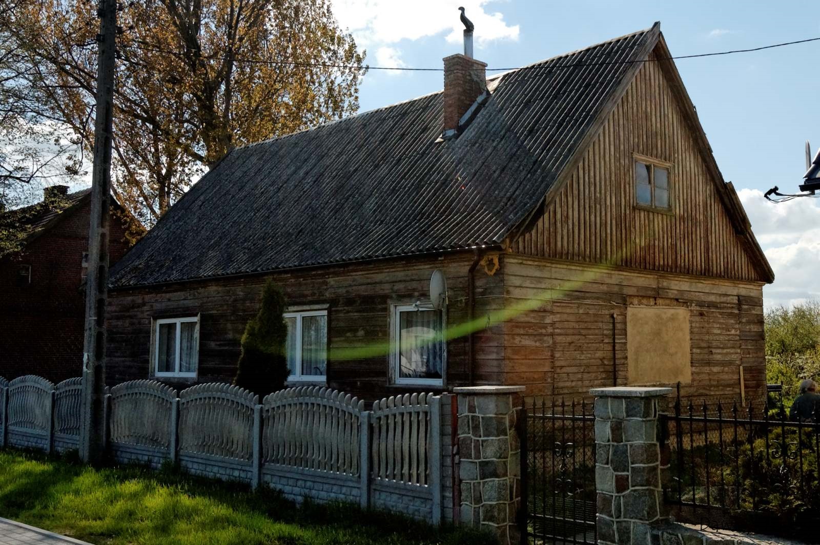 Lisewo - drewniany dom