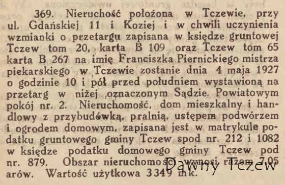 Orędownik Publiczny. Dodatek do Dziennika Urzędowego Woj. Pomorskiego, 19.03.1927 r..jpg