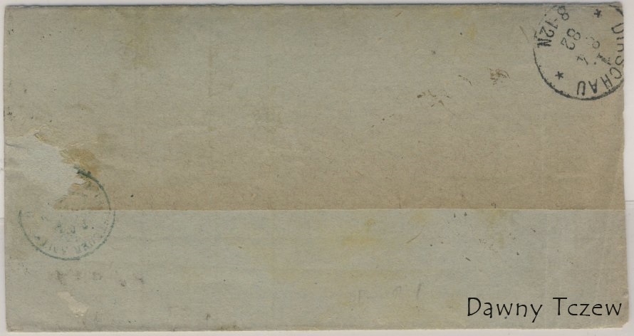 DR  5 Pfg. Ortsbrief Dirschau 2, 1882  nur Teilinhalt ebb.jpg