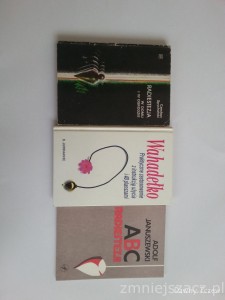 Od góry: różdżka dwuramienna, rezonatory jednoramienne, rezonator dipolowy i wahadełko.