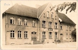 Szkoła w Osiu z Dawny Gdańsk