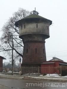 Wieża ciśnień w Smętowie ( jedna z dwóch istniejących, ta w lepszym stanie).
