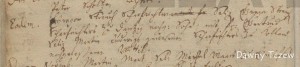 Tczew kat 1656.jpg (60.79 KiB) Przejrzano 11030 razy Tczew 20 listopad 1656. oo Strauch Grzegorz kat, syn kata Grzegorza Strauch z Gdańska, ożenił się z Gertrudą wdową po Marcinie Ludwig, kacie z Pasłęka