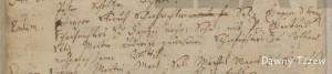 Tczew 20 listopad 1656. oo Strauch Grzegorz kat, syn kata Grzegorza Strauch z Gdańska, ożenił się z Gertrudą wdową po Marcinie Ludwig, kacie z Pasłęka