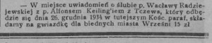 &quot;Orędownik Wrzesiński&quot;, 22.12.1934 r.