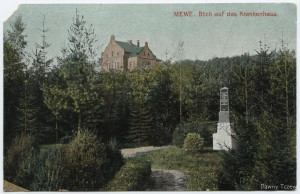 Gniew Mewe Blick auf das Krankenhaus