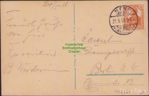 AK Mewe Weichsel Wpr. Gniew 1918 Danziger Straße