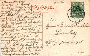 AK GRUSS AUS WESTPREUSSEN DIRSCHAU KREISHAUS COL. 1910 (2).jpg
