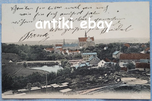 Pommern - AK 1903 - Pelplin - Totalansicht mit Bahnschienen (1).jpg