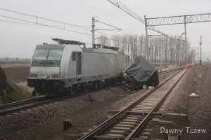 Tragedia pod Szymankowem. Nie żyją pracownicy z drezyny PLK [zdjęcia] (2).jpg