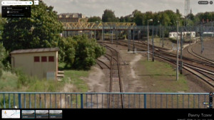 Odgałęzienie do PBW, Google Streetview, sierpień 2017