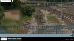 Odgałęzienie do PBW, Google Streetview, lipiec 2013